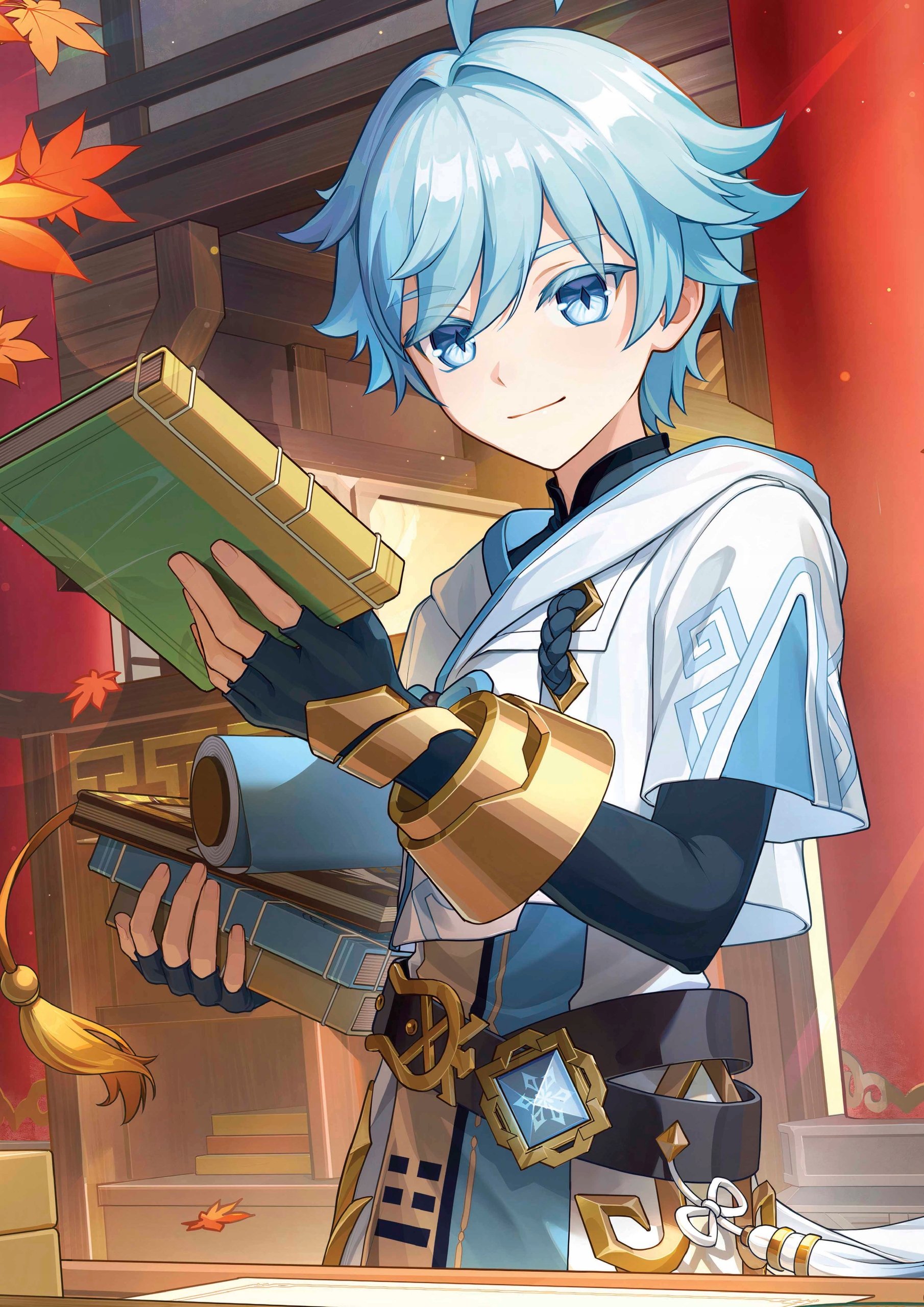 Plakat A1 Genshin Impact Anime Gra Chongyun