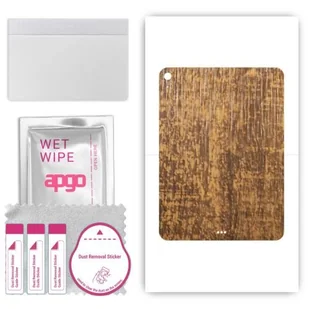 folia naklejka skórka strukturalna na TYŁ do Apple iPad Air 11 6 gen. 2024 - Drewno Dąb Stary - apgo SKINS - Akcesoria do tabletów i e-booków - miniaturka - grafika 1
