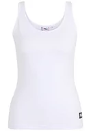 Koszulki i topy damskie - FILA Damska koszulka Borovo na ramiączkach/Cami Shirt, Bright White, 3XL - miniaturka - grafika 1