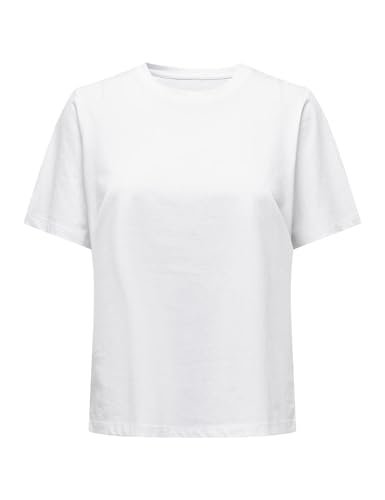 ONLY Onlonly S/S Tee Jrs Noos Top Kobiety, biały, XS