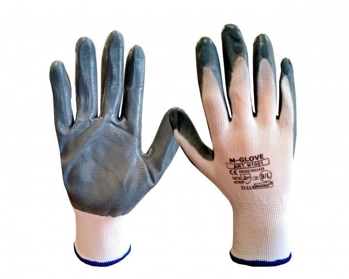 M-Glove Rękawice ochronne N1001 3121X 12 par - Rozmiar 10