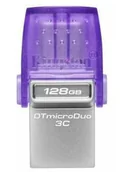 Pendrive - Pendrive USB Data Traveler MicroDuo 3C G3 128GB USB-A/USB-C - miniaturka - grafika 1