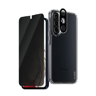 PanzerGlass CARE by Flagship 3-in-1 Privacy Bundle Samsung Galaxy A36 5G Przezroczysta ochrona ekranu 1 szt. - Etui i futerały do telefonów - miniaturka - grafika 1