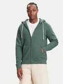 Bluzy męskie - Quiksilver Bluza EQYFT05160 Zielony Regular Fit - miniaturka - grafika 1