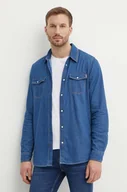 Spodnie męskie - Pepe Jeans jeansy SLIM JEANS męskie kolor granatowy PM207388DP6 - miniaturka - grafika 1