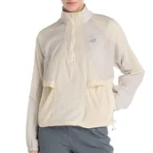 Kurtki i kamizelki sportowe damskie - Kurtka damska New Balance WO53206LIN - beżowa - miniaturka - grafika 1
