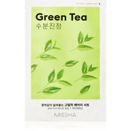 Maseczki do twarzy - Missha Airy Fit Sheet Maseczka w płacie Green Tea - miniaturka - grafika 1
