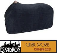 Derki dla konia - Eskadron Derka polarowa FLEECE STAMPED Classic Sports A/W 21 - - dark navy - miniaturka - grafika 1
