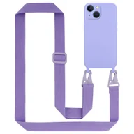 Etui i futerały do telefonów - Łańcuszek Etui Do Apple iPhone 13 PRO Pokrowiec w LIQUID CZARNY Silicone TPU Obudowa Ochronny Cadorabo - miniaturka - grafika 1