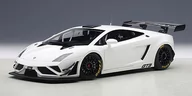 Samochody i pojazdy dla dzieci - Autoart Lamborghini Gallardo Gt3 Fl2 2013 White 1:18 81358 - miniaturka - grafika 1