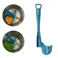 Akcesoria i części AGD - ŁYŻKA OBROTOWA KOPYSTKA ŁOPATKA DO THERMOMIX TERMOMIX TURKUSOWA SERCE SITKO - miniaturka - grafika 1