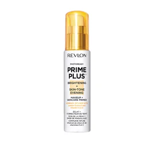 REVLON PHOTOREADY PRIME PLUS BRIGHTENING + SKIN-TONE EVENING ROZŚWIETLAJĄCA BAZA POD MAKIJAŻ 30ML - Bazy pod makijaż - miniaturka - grafika 1