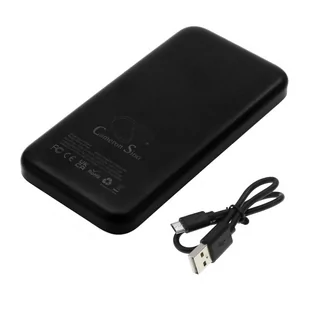 Portable Charger Power Bank 10000mAh 50.00Wh 5.0V USB-C 22.5W PD QC 3.0 czarny (Cameron Sino) - Ładowarki i akumulatory - miniaturka - grafika 1