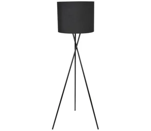 Lampa podłogowa TEKLA 1xE27/20W/230V czarne - Lampy stojące - miniaturka - grafika 1