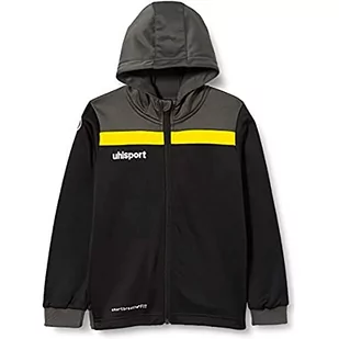 uhlsport Dziecięca kurtka otwarta 23 Multi Hood kurtka, czarna/antracytowa/limonengel, 152 - Kurtki i płaszcze dla chłopców - miniaturka - grafika 1