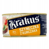 Pasztet i przetwory mięsne - Szyneczka Z Kurczaka Krakus Konserwa Drobiowa 300G - miniaturka - grafika 1