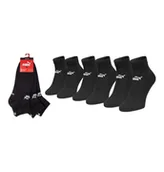 Skarpetki damskie - Skarpety unisex Puma ELEMENTS PLAIN QUARTER 3-PACK czarne 94710803 - miniaturka - grafika 1