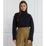 Swetry damskie - Tommy Hilfiger Golf | Loose fit | z dodatkiem wełny - miniaturka - grafika 1