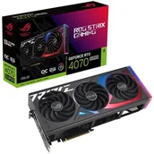 Karty graficzne - ASUS GeForce RTX 4070 SUPER ROG STRIX GAMING OC 12GB GDDR6X - miniaturka - grafika 1