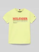 Koszulki dla chłopców - T-shirt z nadrukiem z logo model ‘FADE’ - miniaturka - grafika 1