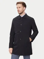 Płaszcze męskie - Bugatti Płaszcz przejściowy 535400-59030 Granatowy Slim Fit - miniaturka - grafika 1