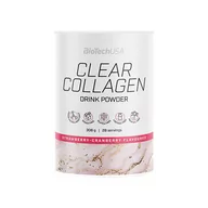 Ochrona stawów - BioTech USA Clear Collagen - 308g - Strawberry Cranberry - Regeneratory Stawów - miniaturka - grafika 1