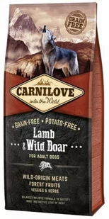 Carnilove Dog Lamb & Wild Boar Adult - jagnię i dzik 1,5kg - Sucha karma dla psów - miniaturka - grafika 1