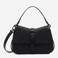 Torebki damskie - Torebka crossbody damska ze skóry naturalnej Furla WB01032BX2045O60001020 Czarna (8050597394930) - miniaturka - grafika 1