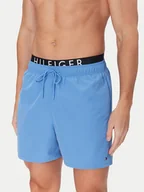 Kąpielówki męskie - Tommy Hilfiger Szorty kąpielowe UM0UM03489 Niebieski Regular Fit - miniaturka - grafika 1