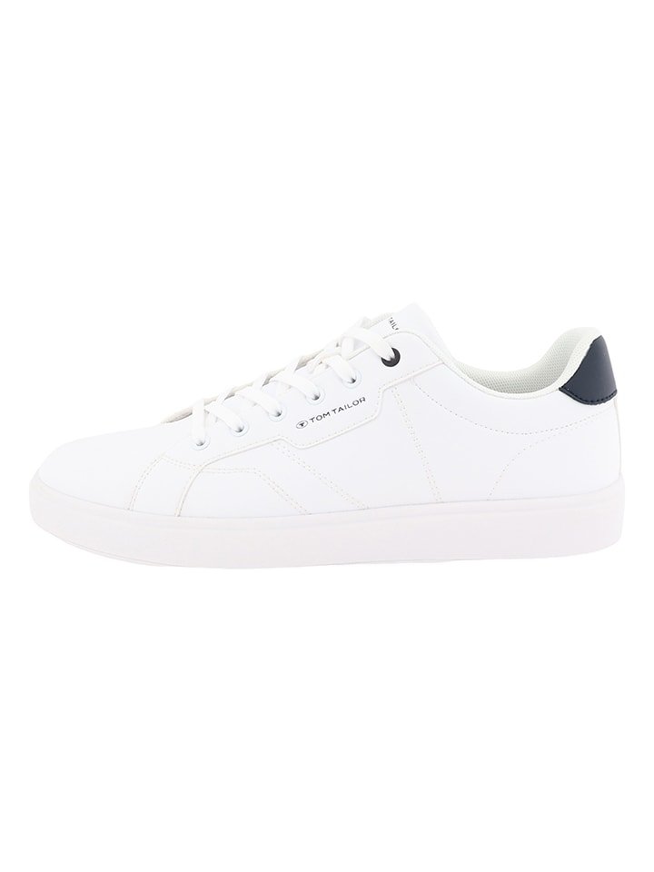 Tom Tailor Sneakersy w kolorze biało-czarnym