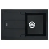 Zlewozmywaki - Zlewozmywak fragranitowy FRANKE Bellini BLG 611-78 Onyx 114.0700.120 - miniaturka - grafika 1