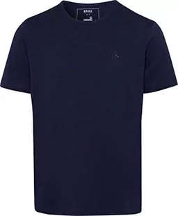 BRAX Męski t-shirt w stylu Tony Blue Planet z bawełny, Ocean, S - Koszulki męskie - miniaturka - grafika 1
