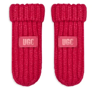 Rękawiczki dziecięce Ugg K Chunky Mitten 100030 Różowy - Rękawiczki - miniaturka - grafika 1