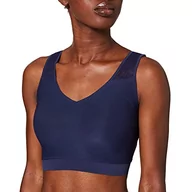 Biustonosze - Chantelle SoftStretch Biustonosz Codzienny, Granatowy, M-L - miniaturka - grafika 1