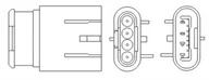 Sondy lambda - Sonda lambda Magneti Marelli 466016355160 - miniaturka - grafika 1