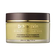 Maseczki do twarzy - DR. MELAXIN DUBAI PEPTIDE CLAY MASK Oczyszczająca maska z glinką redukująca nadmiar sebum 100 g - miniaturka - grafika 1