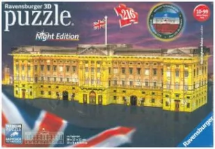 Ravensburger 12529 12529-Buckingham Palace nocne puzzle 3D - Puzzle - miniaturka - grafika 2