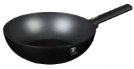 Woki - Czarny wok z potrójną powłoką tytanową 28cm Drohet 3X - miniaturka - grafika 1