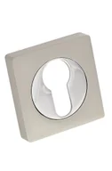 Klamki - Alubrass klamki drzwiowe SQNCY - Szyld dolny, rozeta NIKIEL CHROM -wkładka SQNCY - miniaturka - grafika 1