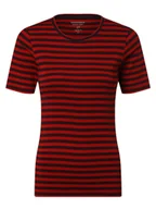 Koszulki i topy damskie - brookshire - T-shirt damski, lila|czerwony - miniaturka - grafika 1