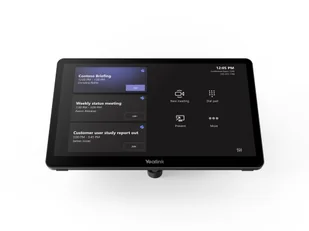 Yealink Mtouch Plus Kontroler Czarny - Sprzęt konferencyjny i radiowęzłowy - miniaturka - grafika 1
