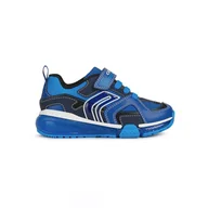 Sneakersy damskie - Dziecięce Sneakersy GEOX J BAYONYC BOY A J16FEA-0CEFU-C4255J – Granatowy - miniaturka - grafika 1