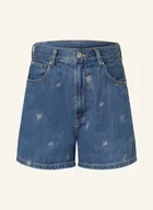 Spodenki damskie - Pepe Jeans Szorty Jeansowe blau - miniaturka - grafika 1