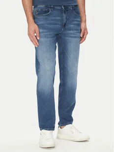 BOSS Jeansy Troy Bo 50544652 Niebieski Straight Fit - Spodnie męskie - miniaturka - grafika 1