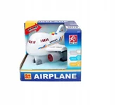 Samoloty i helikoptery - Samolot ze światłem i dźwiękiem 17cm - miniaturka - grafika 1
