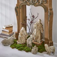 Ozdoby bożonarodzeniowe - Figurka do szopki, zestaw 6 szt. Pouponnière - miniaturka - grafika 1