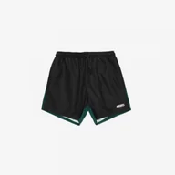 Spodnie sportowe męskie - Męskie spodenki  plażowe Prosto Shorts Allo - czarne - PROSTO - miniaturka - grafika 1