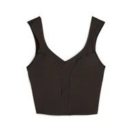 Koszulki i topy damskie - Top damski Puma EVERSCULPT BUILT IN czarny 52391801-XS - miniaturka - grafika 1