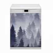 Dekoracje domu - Bluedecor Magnes na zmywarkę HIT Krajobraz las 60x80 - miniaturka - grafika 1