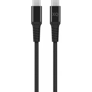 Xqisit Extra Strong USB C 3.1 USB C 3.1 2m czarny - Kable USB - miniaturka - grafika 1